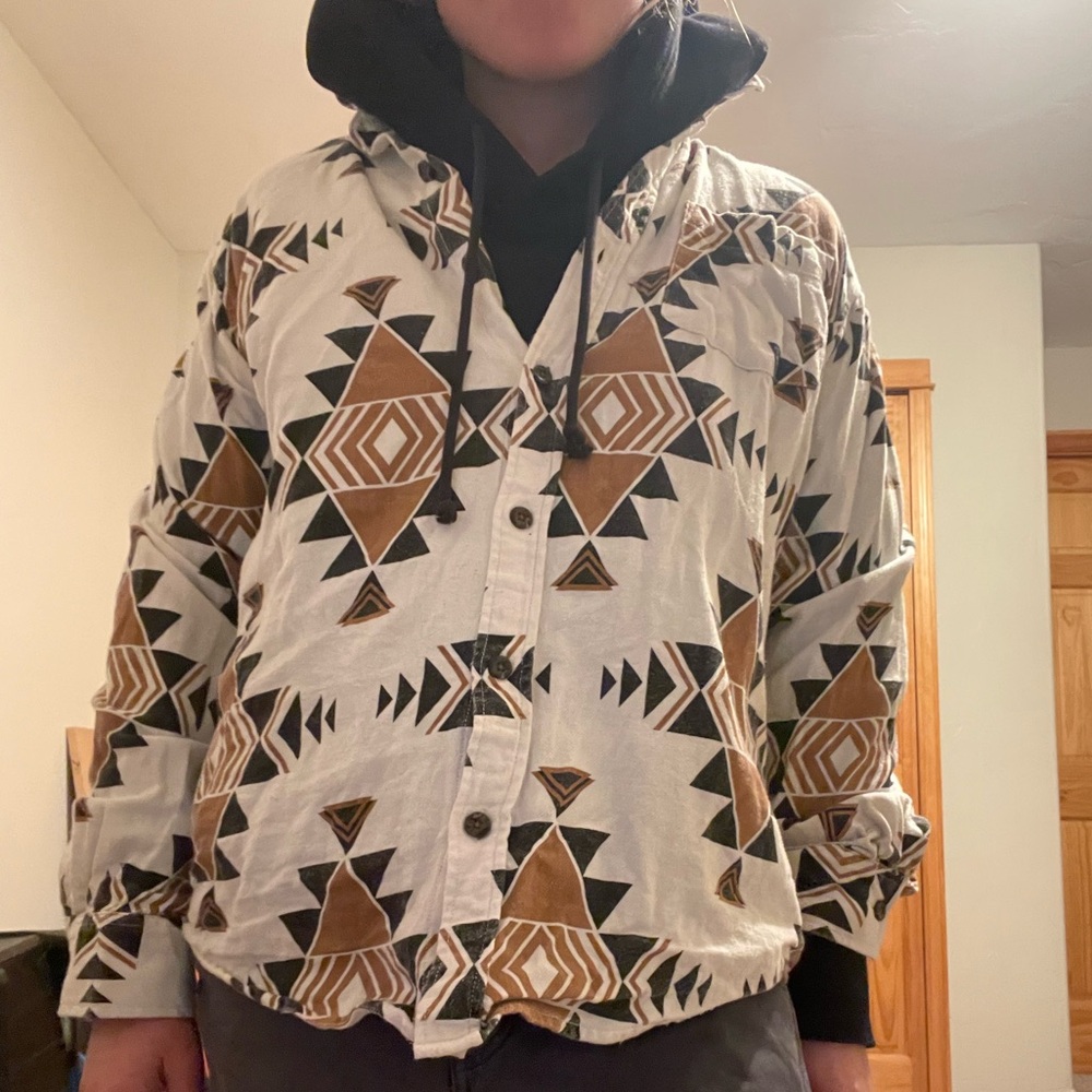 PacSun Womens Medium Patterned Flannel
